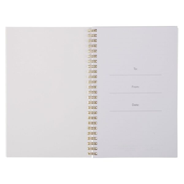 Notebook Wirebound Lighthouse Footprints - Image 3