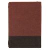 Journal Classic Zip Two-tone Brown I Will Carry You Isa. 46:4 - Image 2