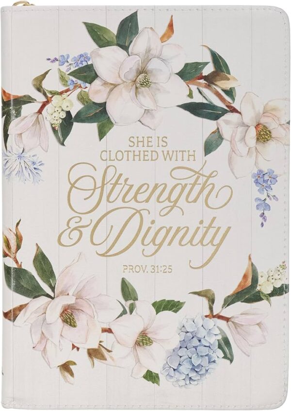 Journal Classic Zip White Strength & Dignity Prov. 31:25