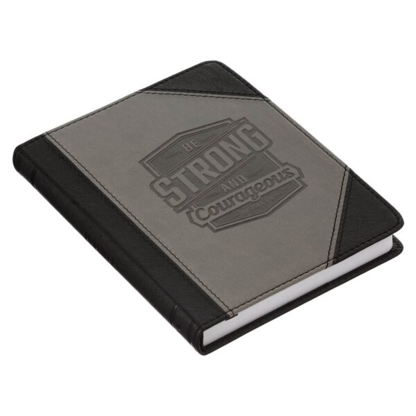 Journal Handy Black Be Strong and Courageous Josh. 1:9