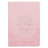 Journal Classic Zip Pink He Will Cover You Ps. 91:4