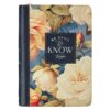 Journal Classic Zip Navy Be Still Ps. 46:10