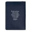 Journal Classic Zip Navy Be Still Ps. 46:10 - Image 2