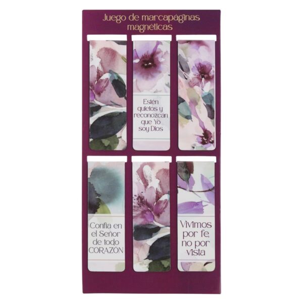 Magnetic Bookmark Set Confía en el Señor Prov. 3:5
