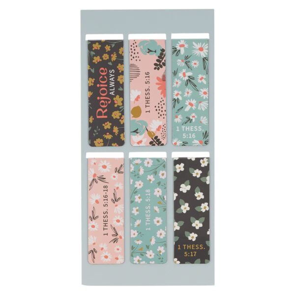 Magnetic Bookmark Set Be Joyful Always - Image 2