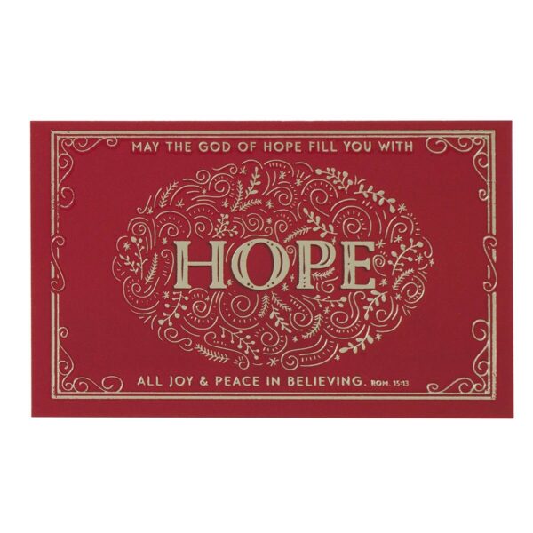 Pass Around Cards Hope Romans 15:13