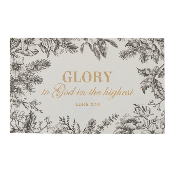 Pass Around Cards Glory Luke 2:14