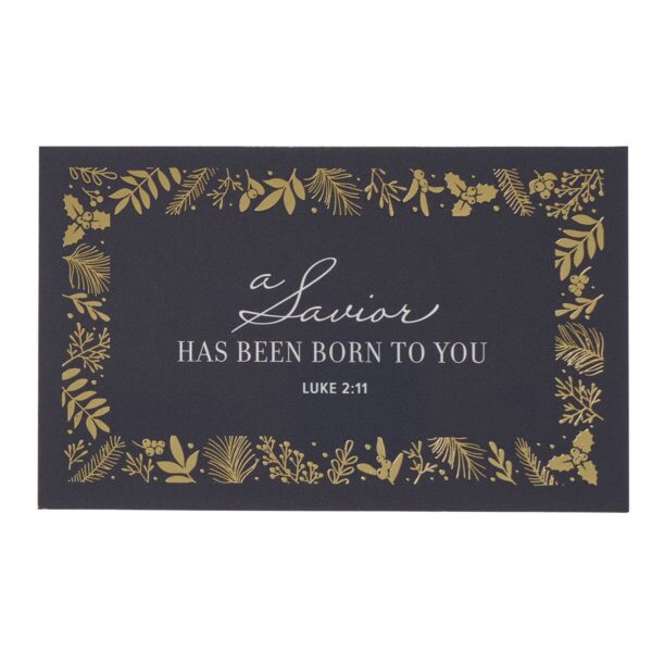 Pass Around Cards A Savior is Born Luke 2:11