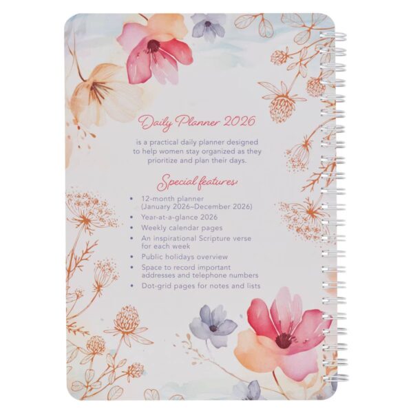 The Lord is my Strength Daily Planner 2026 - Image 2