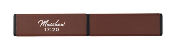 Pen in Case Brown Faith Mountains Matt 17:20