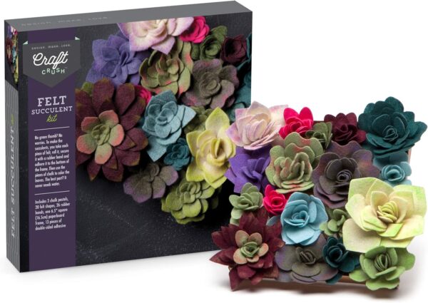 Craft Crush: Felt Succulent Kit