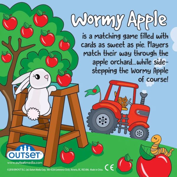 Wormy Apple Card Game - Image 2