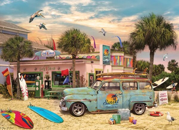 1000 Pc Puzzle - Surf Shack - Image 2