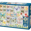 500 Pc Puzzle - Butterfly Tiles