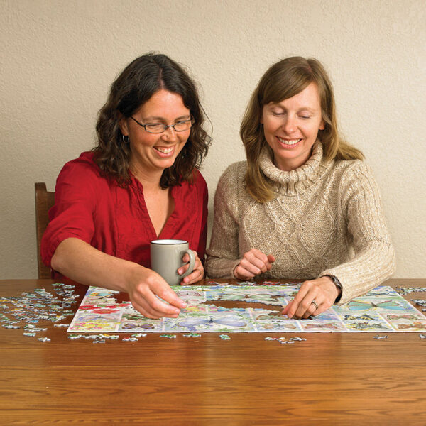 500 Pc Puzzle - Butterfly Tiles - Image 3