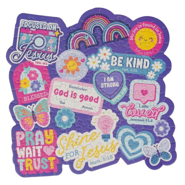 Puzzle 140 pc. Shine For Jesus Matt. 5:16