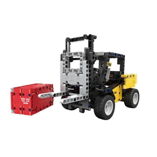 CaDA Forklift Truck Building Set – 388 Pcs Construction Vehicle Model Kit - Image 2