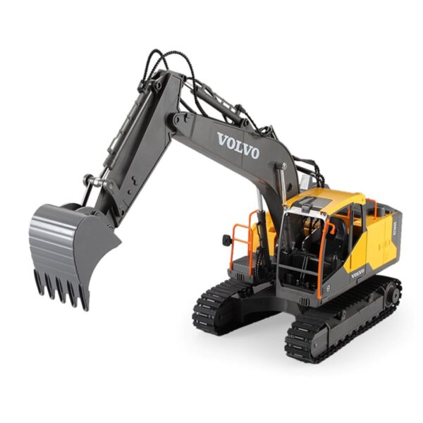 Double E 1:16 Volvo Remote Control Excavator – Realistic RC Construction Vehicle