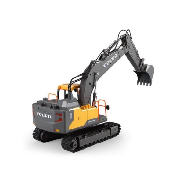 Double E 1:16 Volvo Remote Control Excavator – Realistic RC Construction Vehicle - Image 2