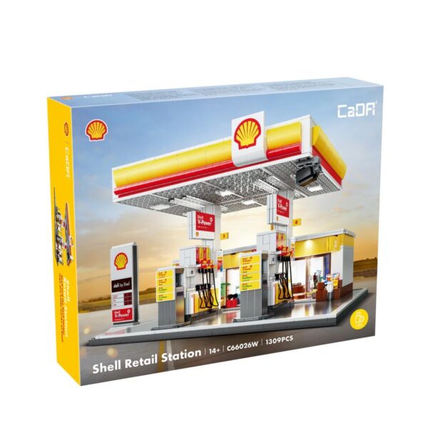 Cada Shell Gas / Fuel Station  - 1222 pcs - Image 2
