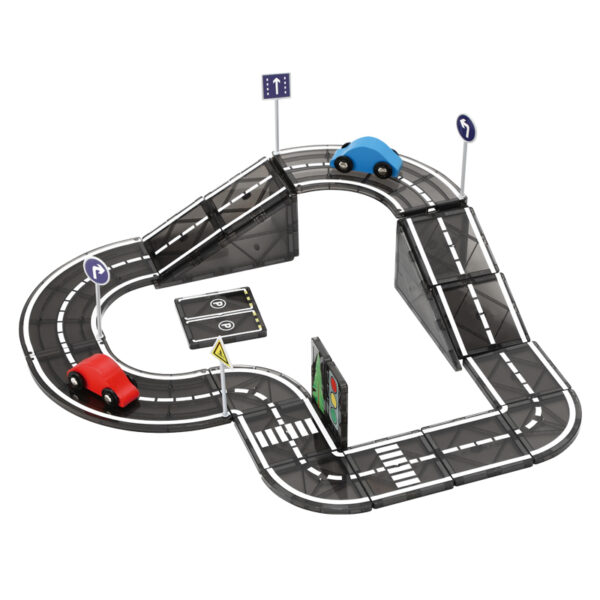 Magnetic Tiles Road Set 30 pc