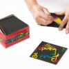 Rainbow Mini Scratch Art Notes - 125 Pk - Image 6