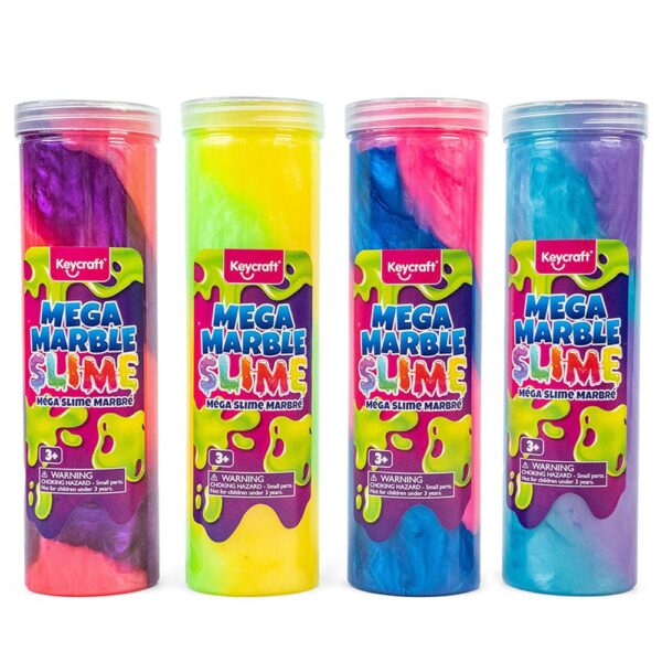 Mega Marble Slime Tubes (Assorted Colours)