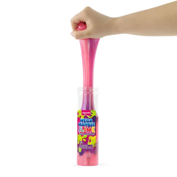 Mega Marble Slime Tubes (Assorted Colours) - Image 2