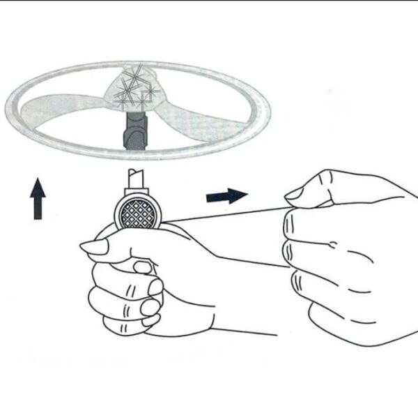 5" Light Up Flying Saucer - Image 2