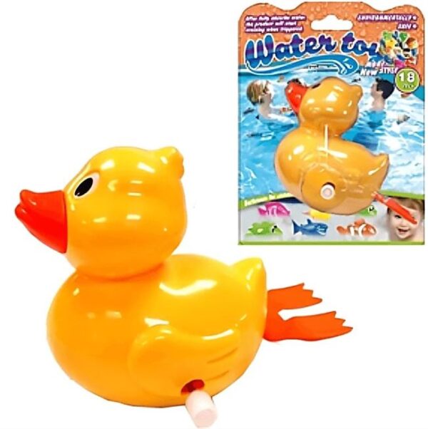 4" Wind Up Yellow Ducky