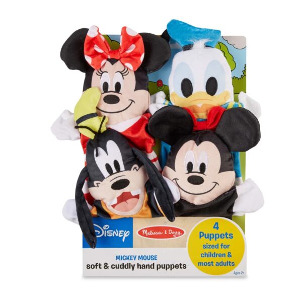 Mickey Mouse & Friends Soft & Cuddly Hand Puppets - Image 2