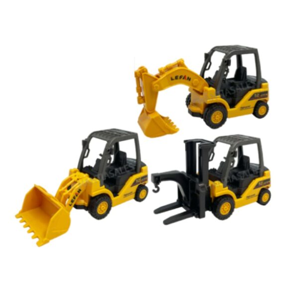 Push & Go Assorted Mini Construction Vehicles