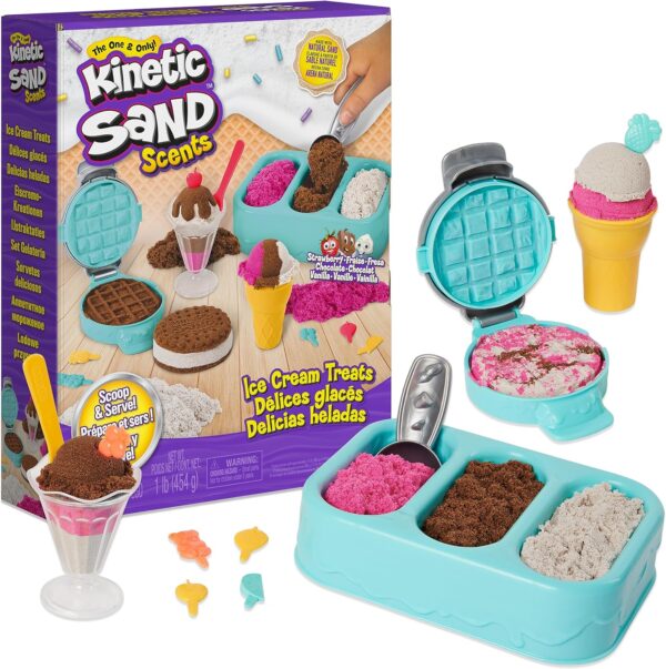 Kinetic Sand Scents Ice Cream Treats Playset - Image 2
