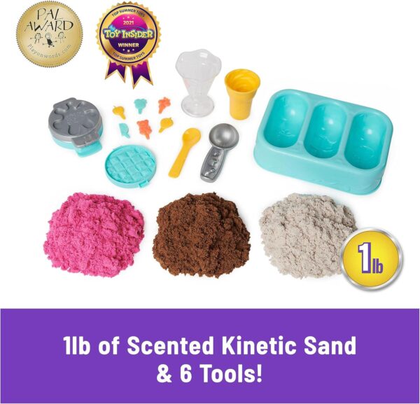 Kinetic Sand Scents Ice Cream Treats Playset - Image 4