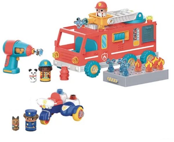Hometown Heroes Firetruck Toy Set