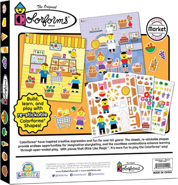 Colorforms - Market Picture Playset - Image 3