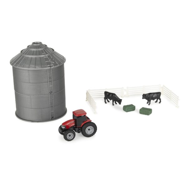 1:64 Case IH Mini Grain Bin 10-Piece Set - ETA May 2025