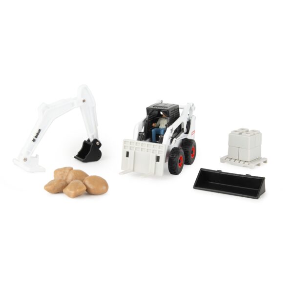1:32 Bobcat Skid Steer Construction Set
