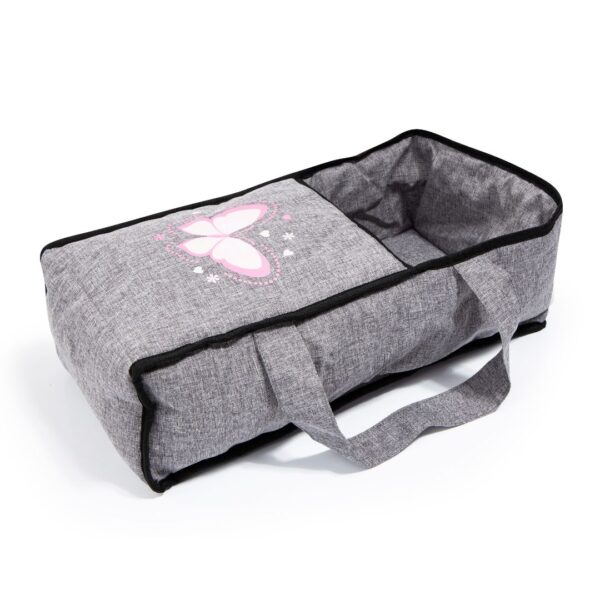 Grey & Pink Butterfly Stroller - Image 6