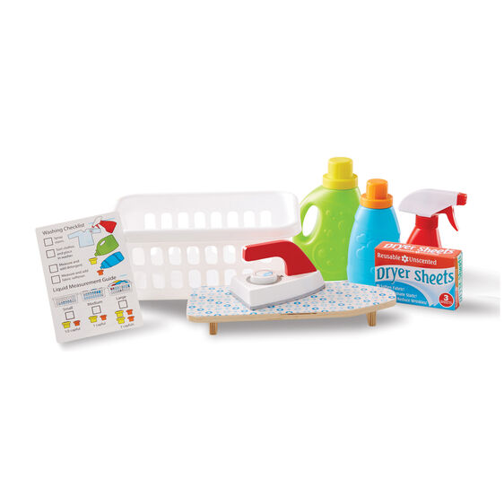 melissa and doug laundry play set