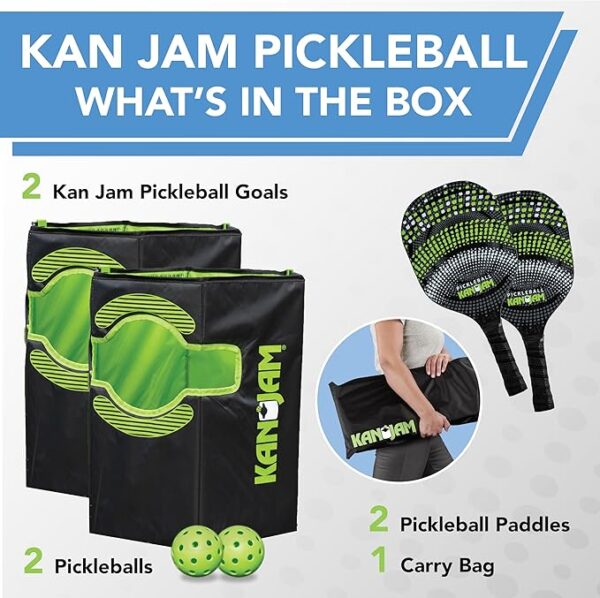 Kan Jam Pickleball Outdoor Game - Pack ‘n Go - Image 3